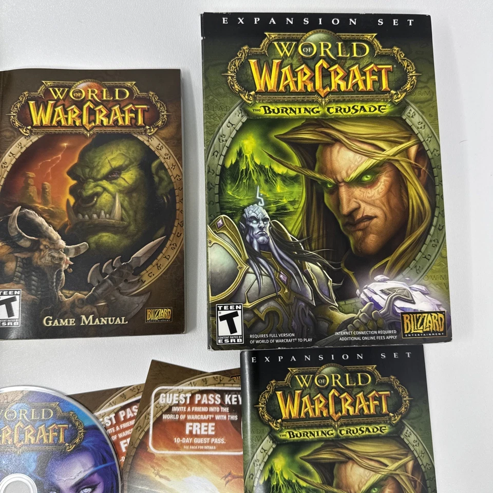 World of Warcraft Original + Burning Crusade + Wrath of the Lich King Game Box - Image 4 of 4