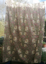 William Morris Pimpernel curtains each 72"d x 80"w Sanderson