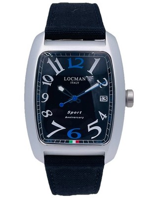 Locman Sport Data Anniversary Watch 0471KB/280 Aluminum Extremely Discounted New