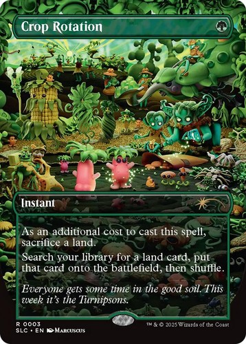 Crop Rotation (JP Alternate Art) (Silver Scroll Foil) Secrets of
