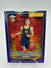 2024-25 Topps Chrome Basketball Purple Sonar Refractors #139 Johnny Furphy /275