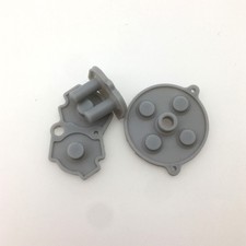 50 Sets Gray Rubber Conductive Silicone Pads For Nintendo Game Boy Advance GBA