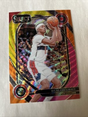 2024-25 Panini Select Courtside Bilal Coulibaly #211 Multi Wave Prizm /20 Clean!