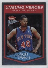 2003-04 Fleer Platinum Unsung Heroes Finish 57/100 Kurt Thomas #160 0c4