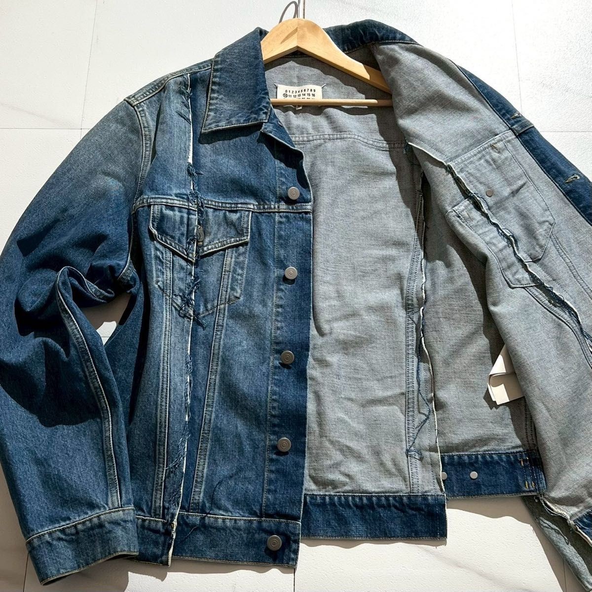 Maison Margiela Reconstructed Patchwork Denim Jac… - image 2