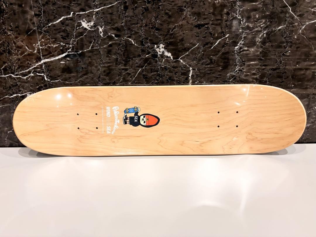 WIND AND SEA - IT’S A LIVING WDS SKATEBOARD WIND AND SEA Parappa the Rapper collaboration limited