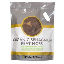 Organic Sphagnum Peat Moss by - 8 Dry Quarts Absorbs Essential Nutrients When...