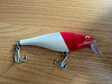Rapala Super Shad Musky Size 6" - Made In Finland - Red & White