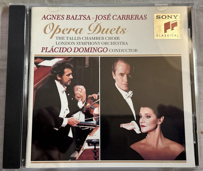 Opera Duets [CD] Agnes Baltsa, José Carreras, Placido Domingo Sony 1993