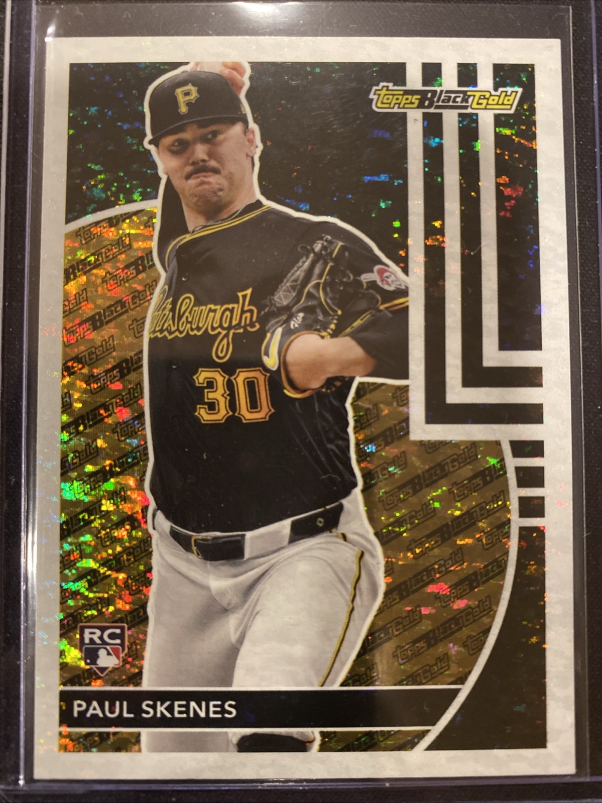 2024 Topps Update Series - Topps Black Gold Paul Skenes #BG-17 (RC)
