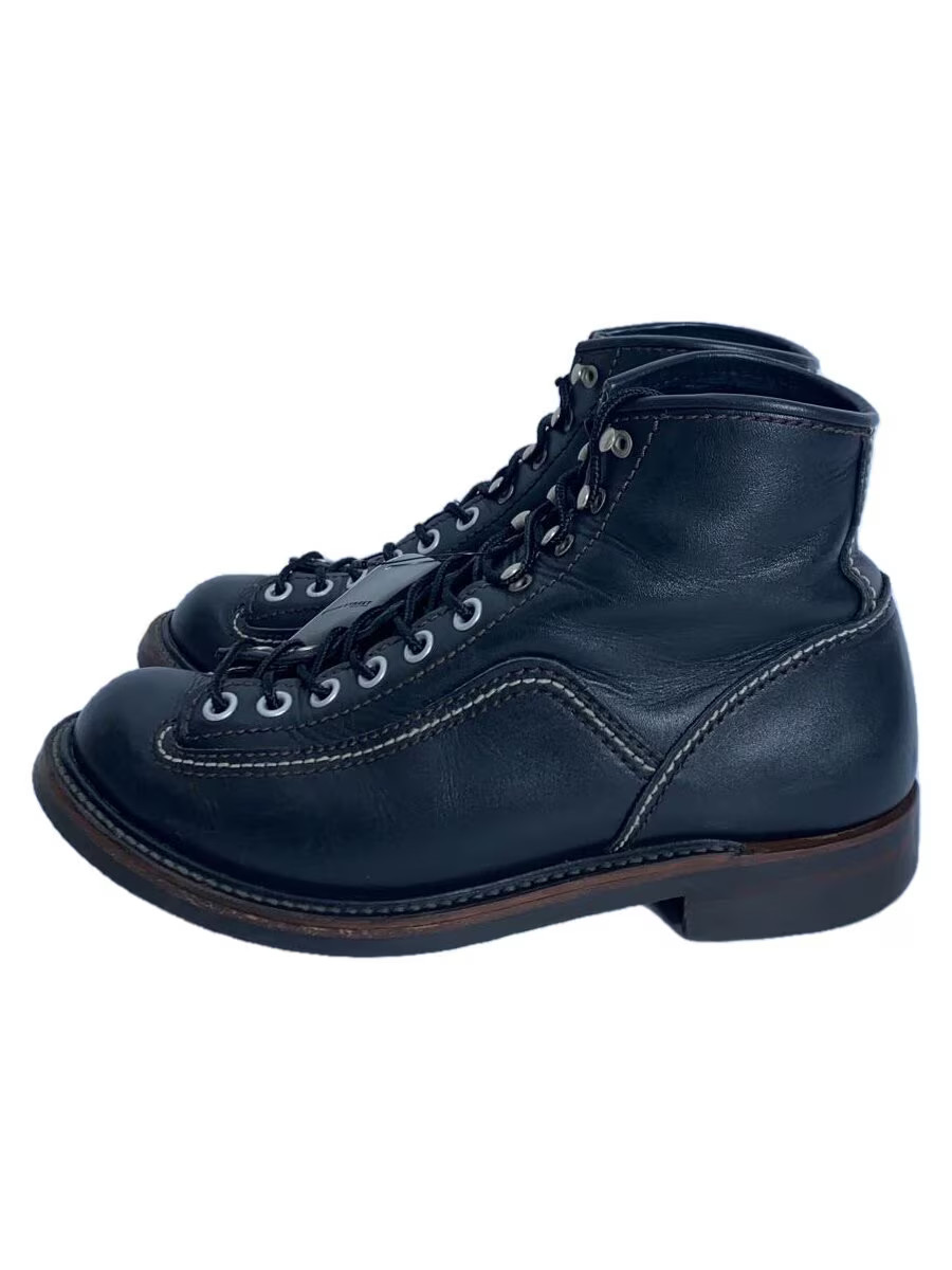 Lone Wolf Boots Lace Up Boots Us8.5 Blk F01615 Fq930 | eBay