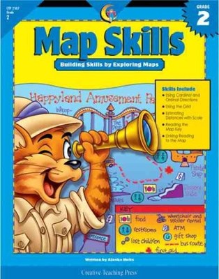 MAP SKILLS, GR. 2 By Alaska Hults **BRAND NEW**