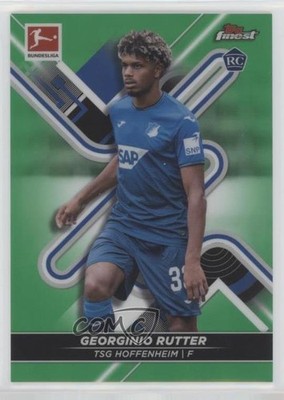 2021 Finest Bundesliga Green Refractor 36/99 Georginio Rutter #81 Rookie RC 0p73