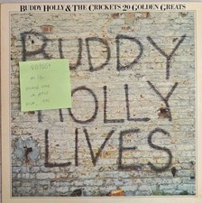 Buddy Holly & The Crickets 20 Golden Greats EMTV 8 1970