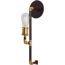Forte Lighting 7116-01-51 Piper Wall Sconce B...