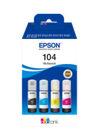 Epson 104 Ecotank-Multipack Mit Vier Farben - Echte -Tintenflaschen