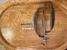 Vintage Sears Roebuck Parisian hooked rug shuttle needle
