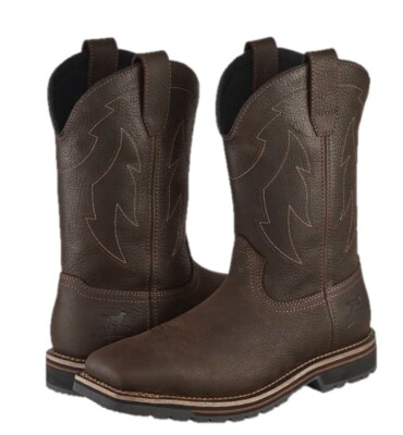 Men’s 12 D Irish Setter Red Wing 83979 Kittson Soft Square Toe Cowboy Work  Boots