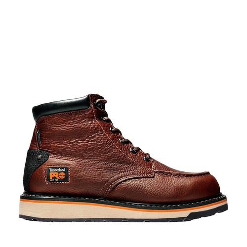 TIMBERLAND PRO 47015 Brown Leather Casual Work Shoes Boots  display picture 2