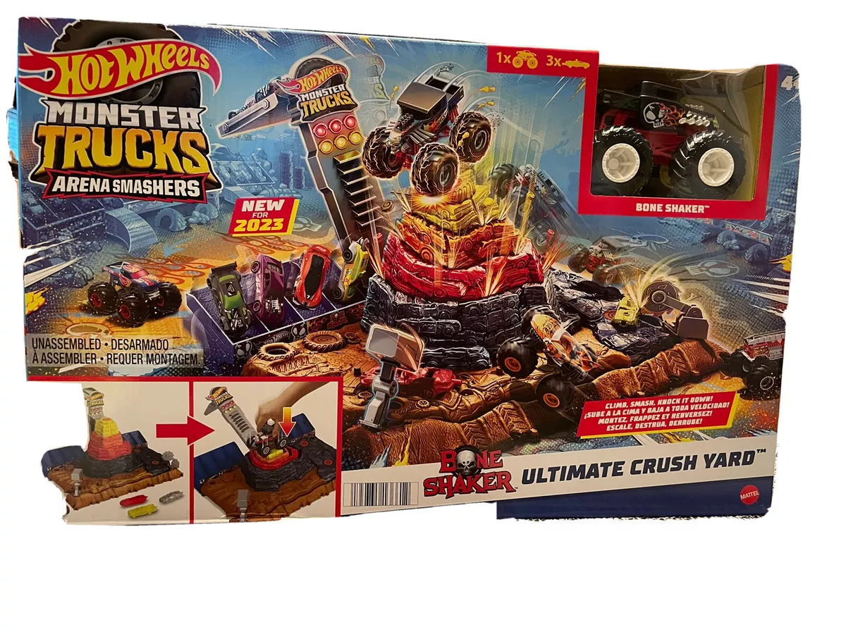 Monster Trucks Arena Smashers Hot Wheels - Mattel