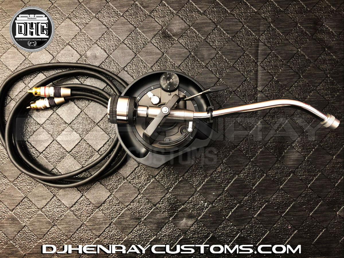 Technics 1200 series MK2/3/4 Original Blk TONEARM Assembly Technics 1200 series MK2/3/4 Original Blk TONEARM Assembly