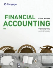 Financial Accounting - Hardcover By Warren, Carl - GOOD