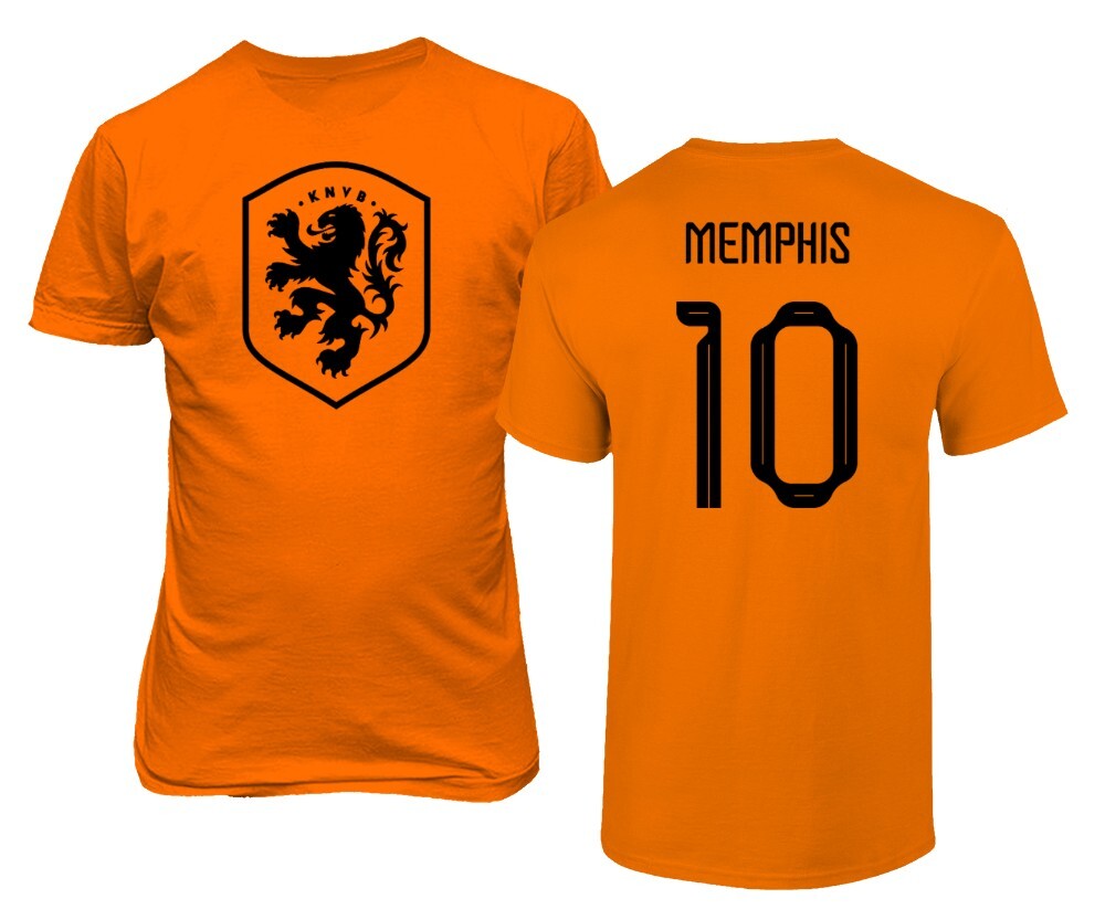 Netherlands Soccer #10 Memphis Depay World Football Adult and