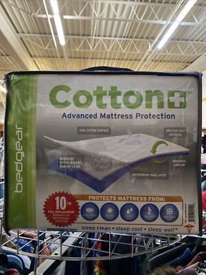 New Bedgear Advanced Cotton + Performance Mattress Protector (Calif King)