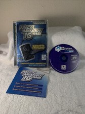 Mega Memory 16MB Memory Manager Playstation 2, PS2 Case Manual  Disc - Tested