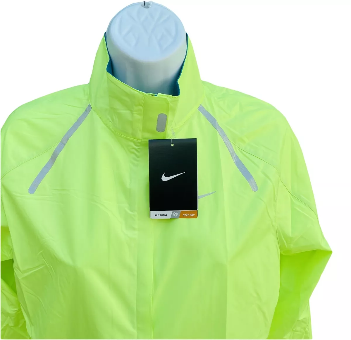 Noord Arctic Revolutionair New NIKE Women&#039;s StormFly Lightweight Reflective Rain Jacket Zest  Yellow s | eBay