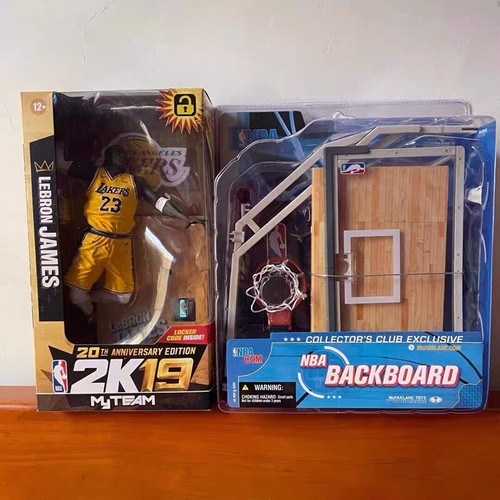 NBA #23 LeBron James Lakers Baloncesto Backboard Figura de Acción Niños Juguete Figuras - Imagen 25 de 27