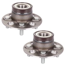 2Pcs Wheel Hub Bearings Rear For 2007-2013 Honda Fit 1.5L 2010-2014 Insight 1.3L