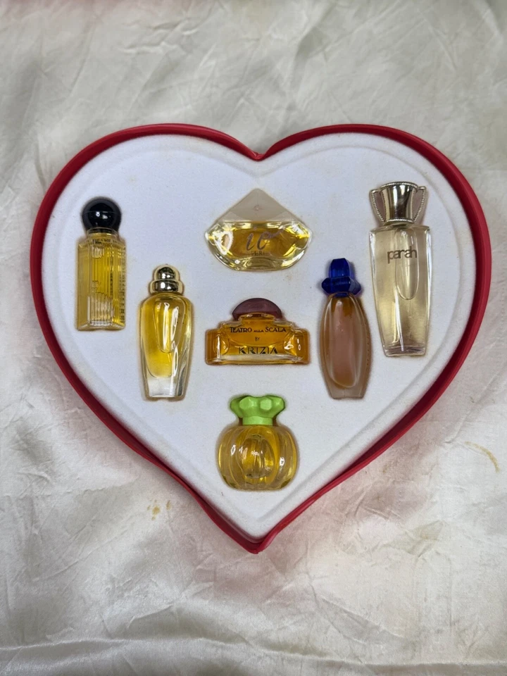 7 MINI EAU DE PARFUM SPLASH VON VERSCHIEDENEN MARKEN & GRÖßEN (NEU MIT KARTON) - Bild 2 von 4