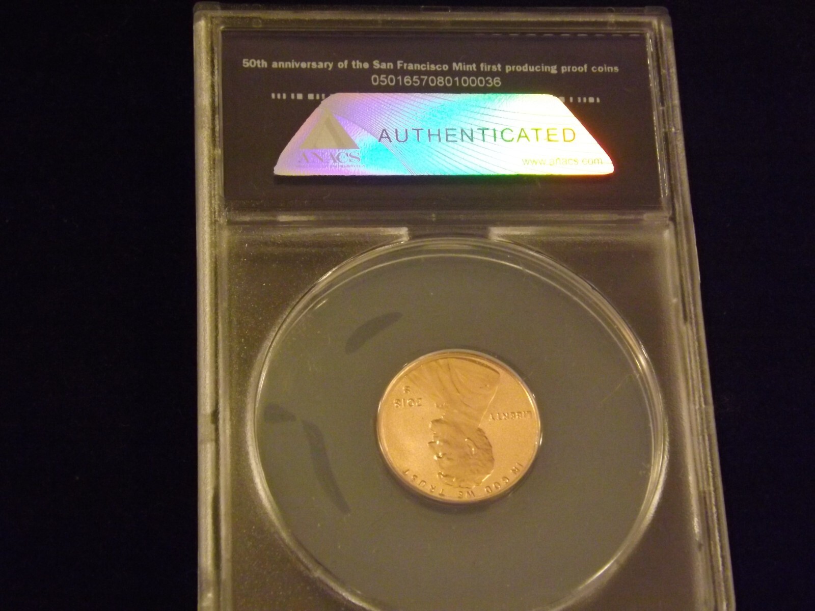 2018-S Penny REVERSE PROOF 50Th Ann First Strike ANACS RP 70 | eBay