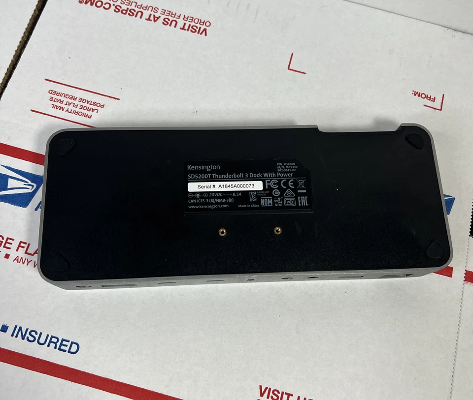 Kensington SD5200T Thunderbolt 3 Docking Station - No Power Cable- NEXT DAY SHIP - Image 4 of 4