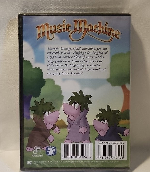 Music Machine (DVD, 2008) Animated Family Approved