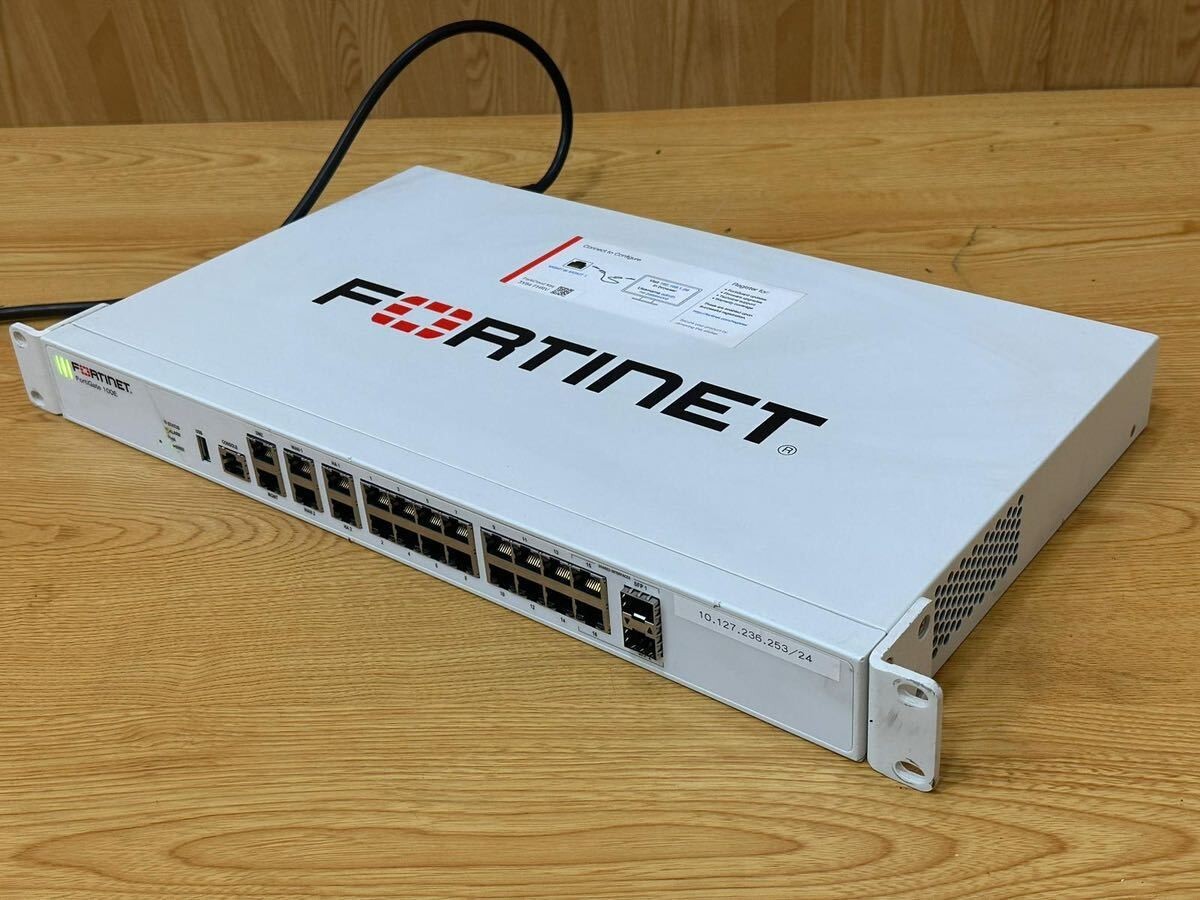 ＦＯＲＴＩＮＥＴ ファイアウォール FG-100E Fortinet FortiGate 100E FG-100E Network Security Appliance
