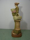AMPHORA ART NOUVEAU STATUE No. 5112 LADY WITH BOWL AUSTRIA CZECHOSLOVAKIA — photo 2