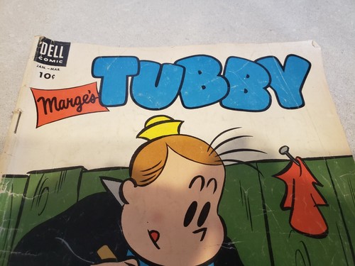 Marge’s Tubby Jan Mar 1954 #7 Dell Comic Little Lulu - Picture 2 of 12