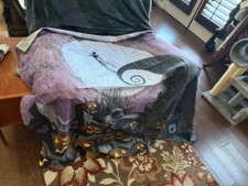 Nightmare Before Christmas Large sheet -New