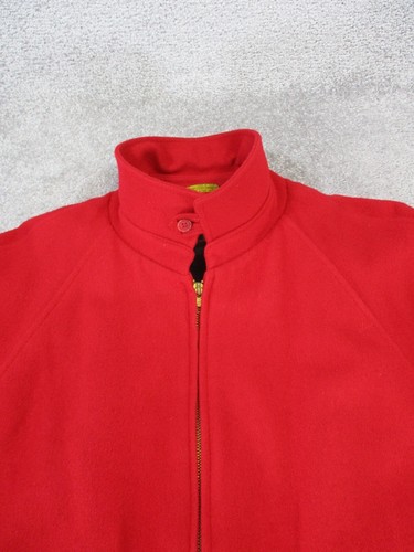Zero King Jacket Mens 46 L Red Wool * - Picture 2 of 9