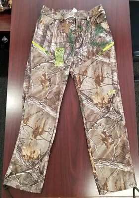 UA Under Armour Realtree Camo Scent Control Men's Fleece Hunting Pants ColdGear