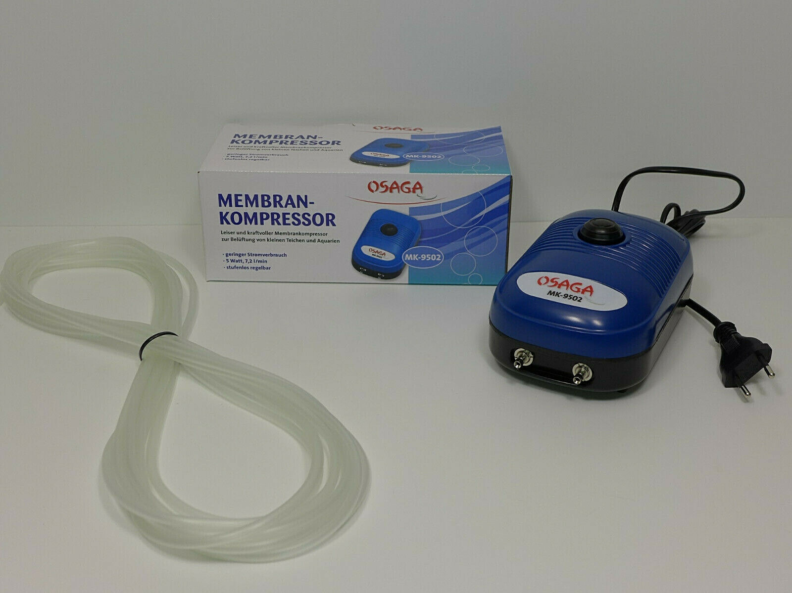 Osaga MK 9501 9502 9510 Sauerstoffpumpe Luftpumpe TeichBelüfterPumpe