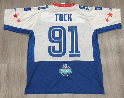 Justin Tuck All-Star Game Pro Bowl #91 Football-NFL Reebok Justin Tuck All-Star Game Pro Bowl #91 Football-NFL Reebok