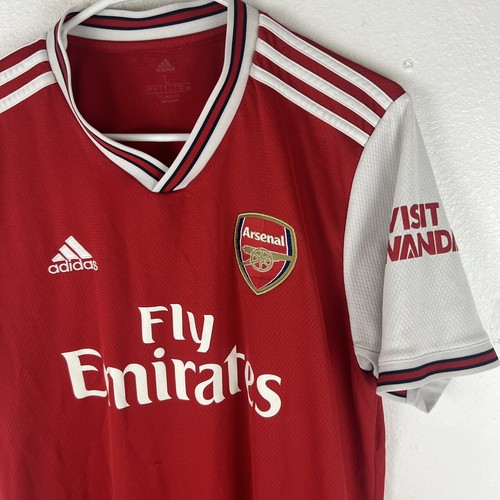 Arsenal London 2019/2020 Home Football Shirt Soccer Jersey Kit Adidas Men's Sz L - Picture 2 of 7