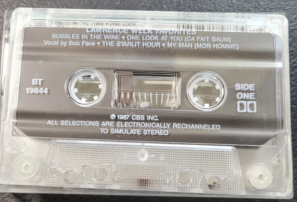 Lawrence Welk Favorites Cassette - Tested Works - Vintage Big Band Music Foto 3 de 4