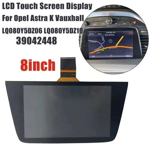Pantalla LCD Pantalla Táctil 8" Opel Astra K 39042448 LQ080Y5DZ10 ES - Imagen 8 de 19