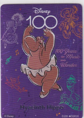 Joyful Disney 100 Years Card Illuminated Orchestra D100-SSR18