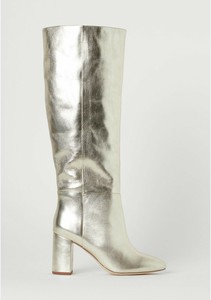 Cuero Blanco la rodilla Botas altas para mujer Talla 5.5 M Tacón Alto by H\u0026M  | eBay