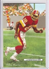 2008 Darrell Green Goal Line Art Postcard Unsigned